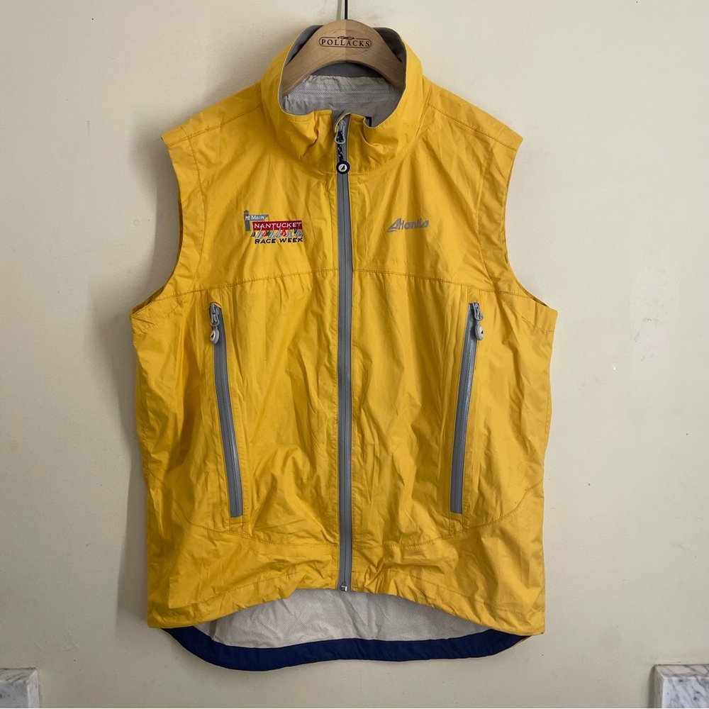 Atlantis Microburst Yellow Sailing Vest – Nantucket Race Week – Size S men’s